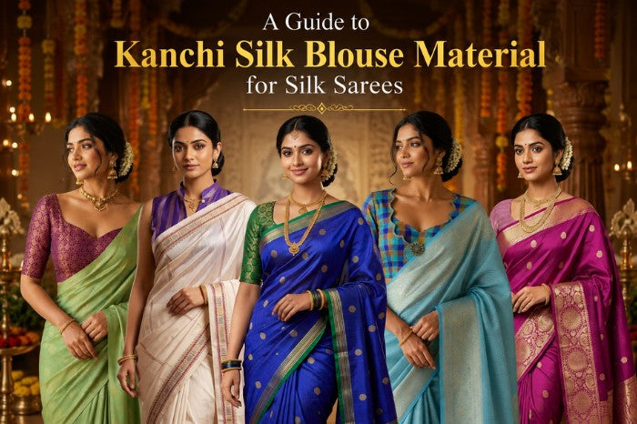 A Guide to Kanchi Silk Blouse Material for Silk Sarees: The Blouse That Belongs to the Silk