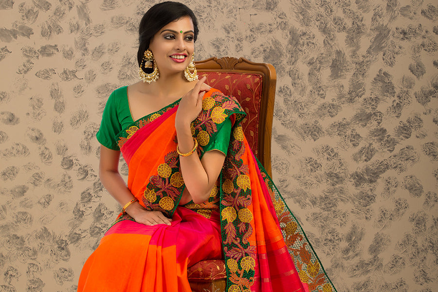 The Intricacy And The Delicateness Of The Cutwork Embroidery