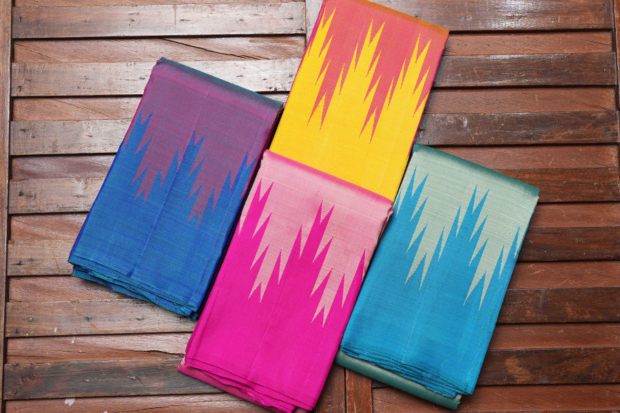 Kamala Collection – Simple Kanchipuram Sarees for every occasion