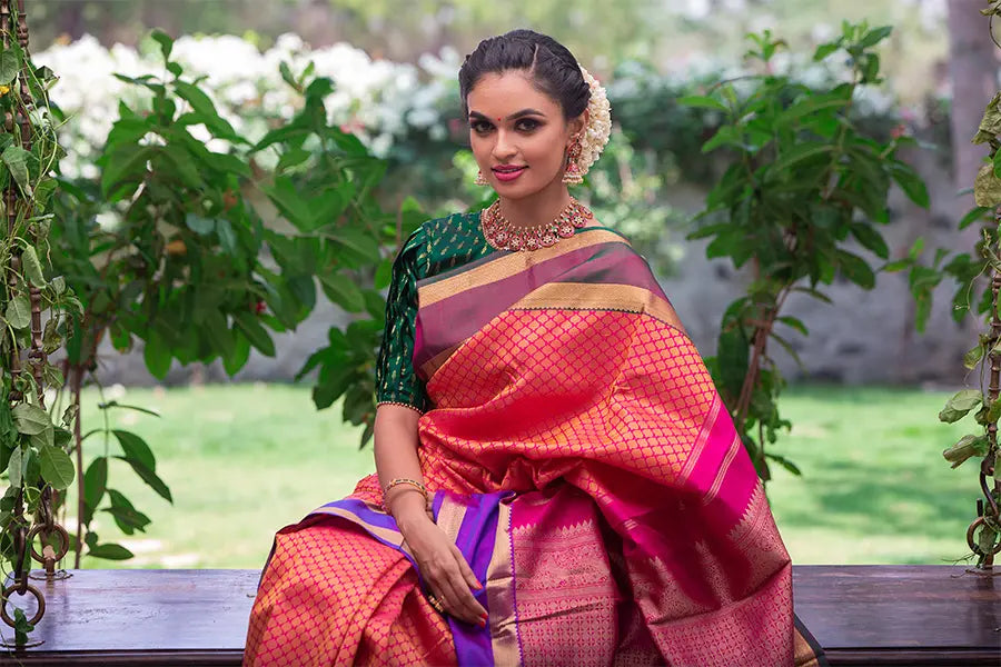 Traditional Motifs Of Kanchipuram Silk Sarees