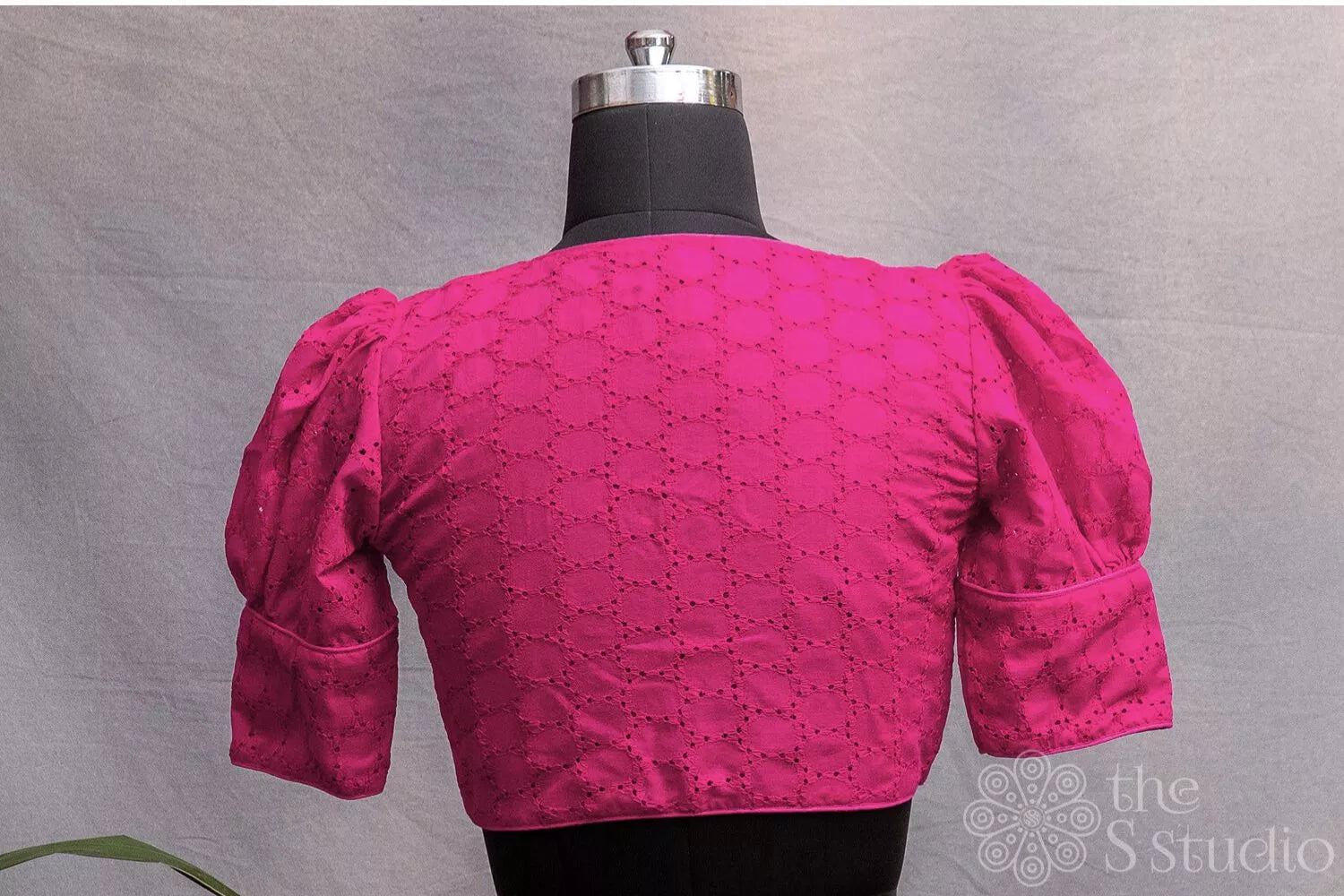Rani pink hakoba cotton readymade blouse