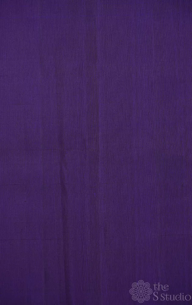 Violet kanchi silk blouse fabric