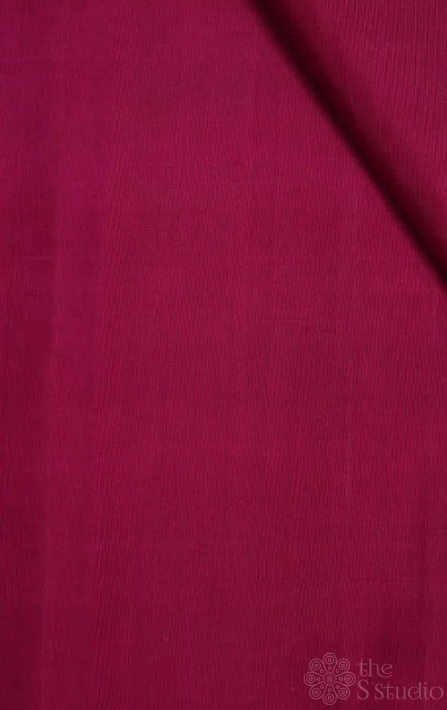 Maroon kanchi silk blouse material
