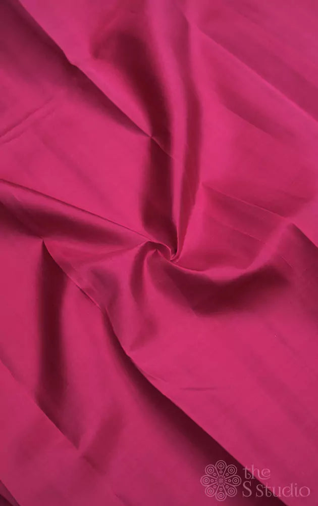 Maroon kanchi silk blouse material