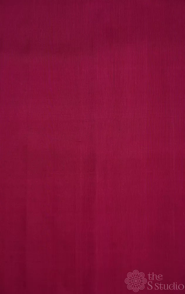 Maroon kanchi silk blouse material
