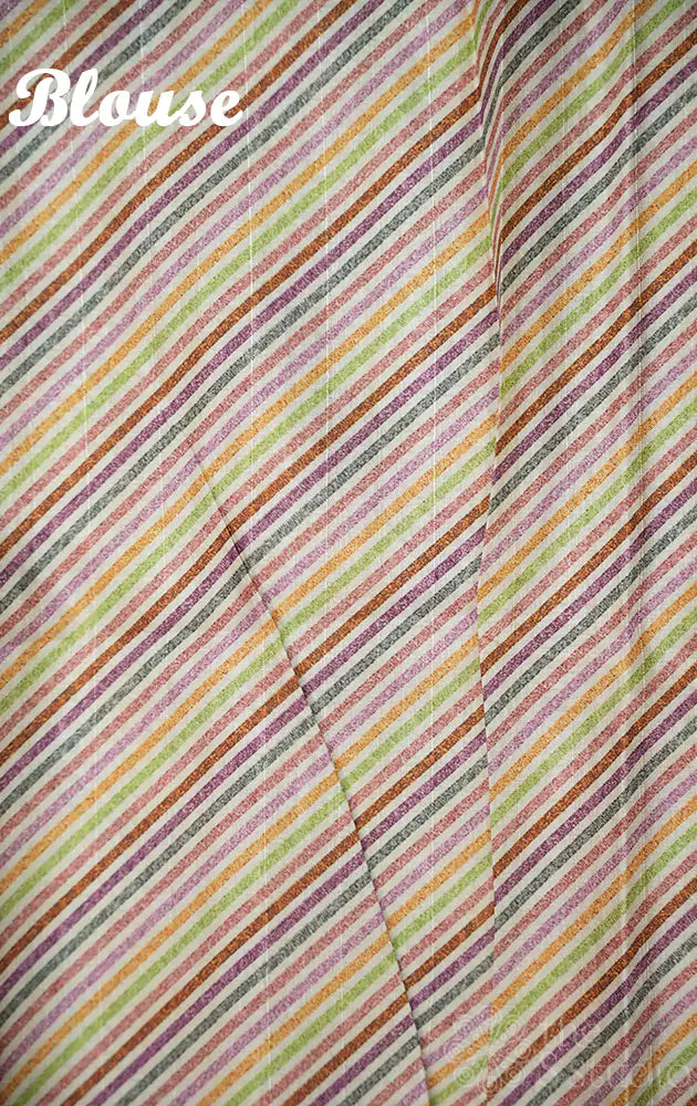 Off-white supernet saree with cross embroidery pattern