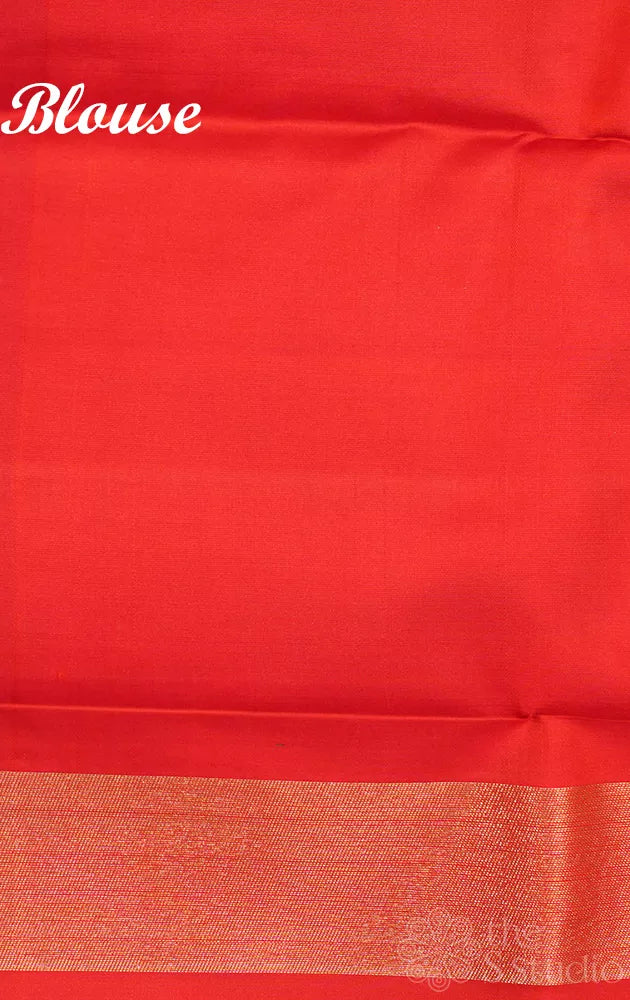 Turquoise green 8 kol korvai kanchipuram silk saree