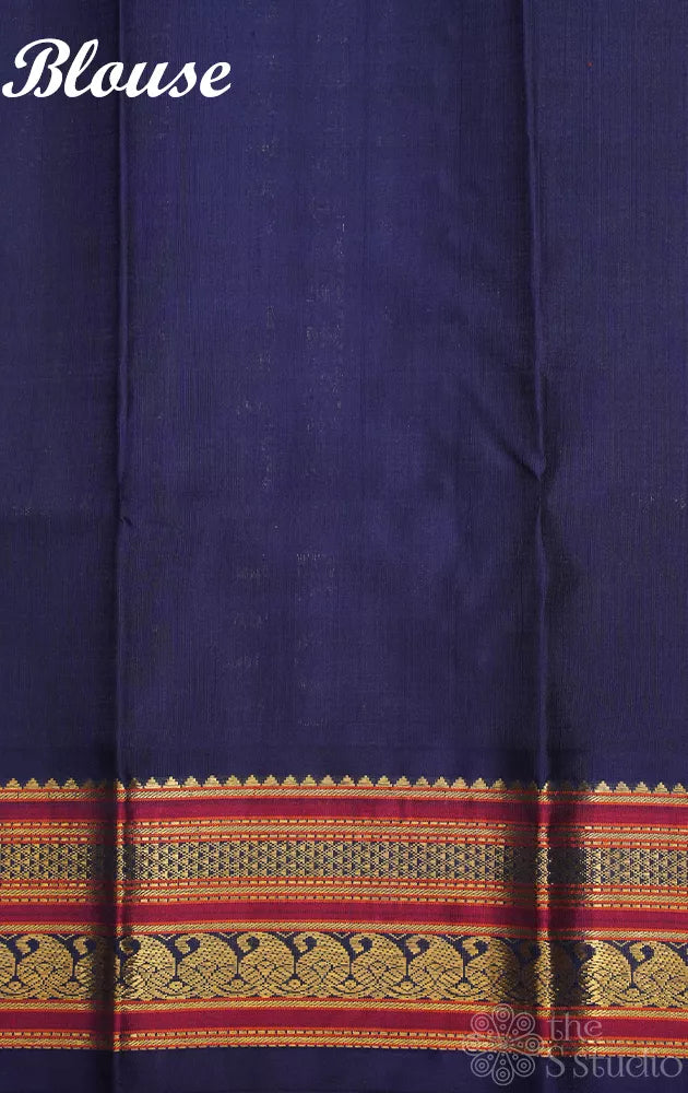 Chikku colour kanchipuram silk saree with adai weaving