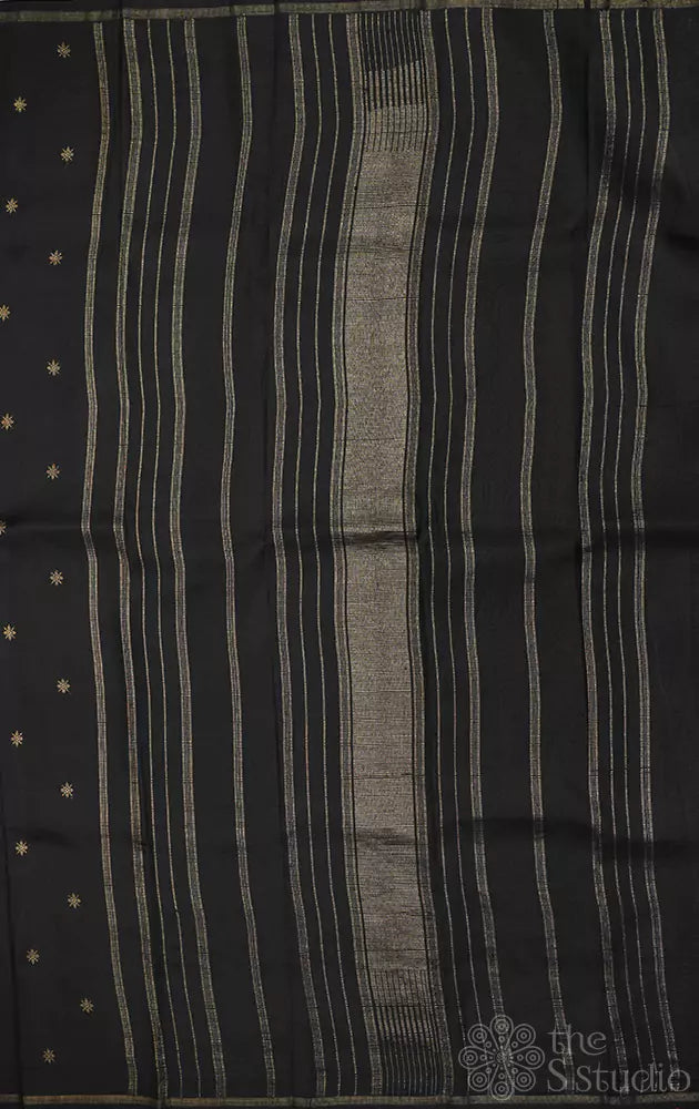 Rani pink printed reversible half and half kanchi silk saree (Pre-order available)