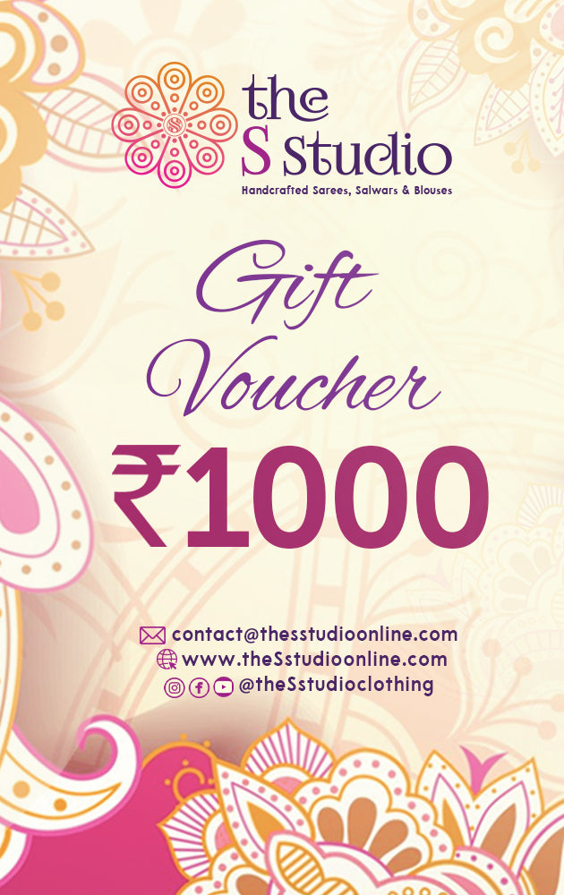 The S Studio Online Rs.1000 Gift Card