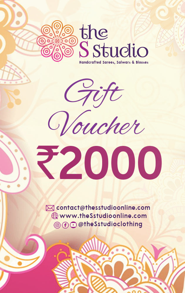 The S Studio Online Rs.2000 Gift Card
