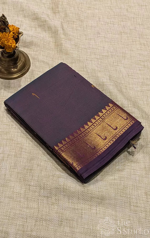 Kanchi cotton saree with paithani border - Pack of 5