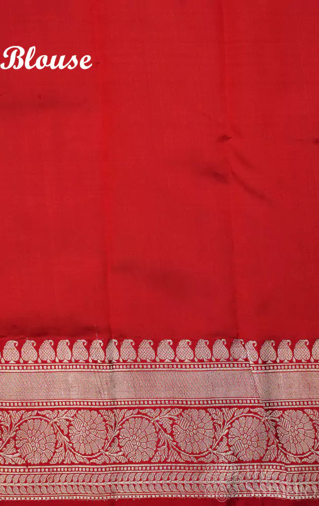 Magenta tussar banarasi silk saree with silver zari rich pallu