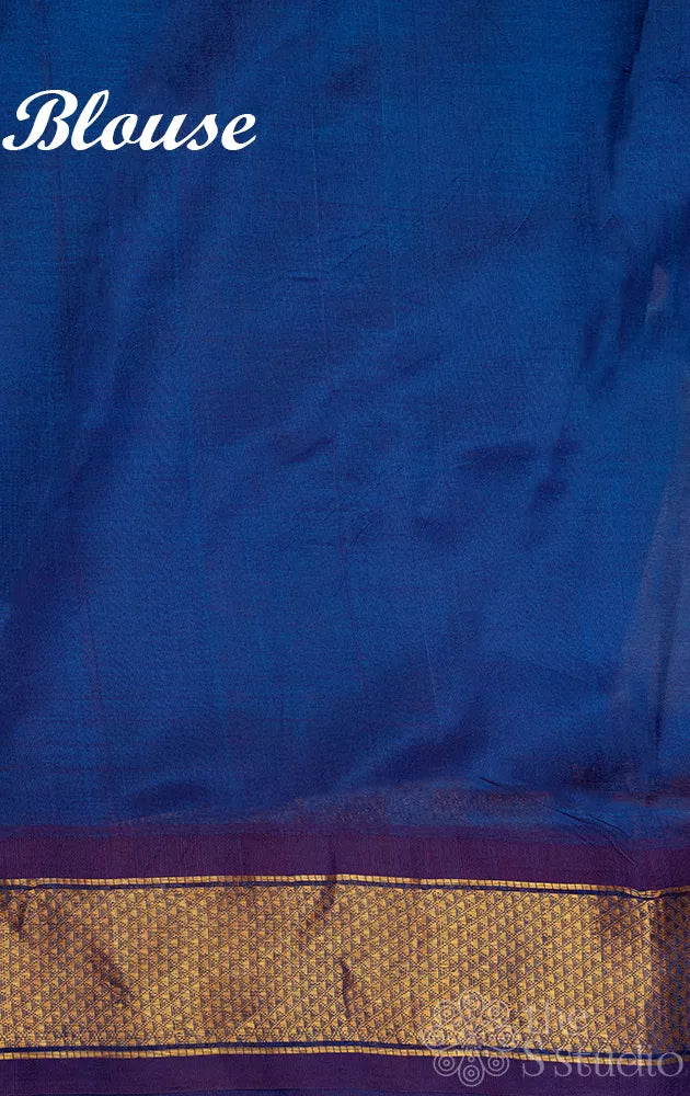 Yellow silk cotton saree with pichwai digital prints