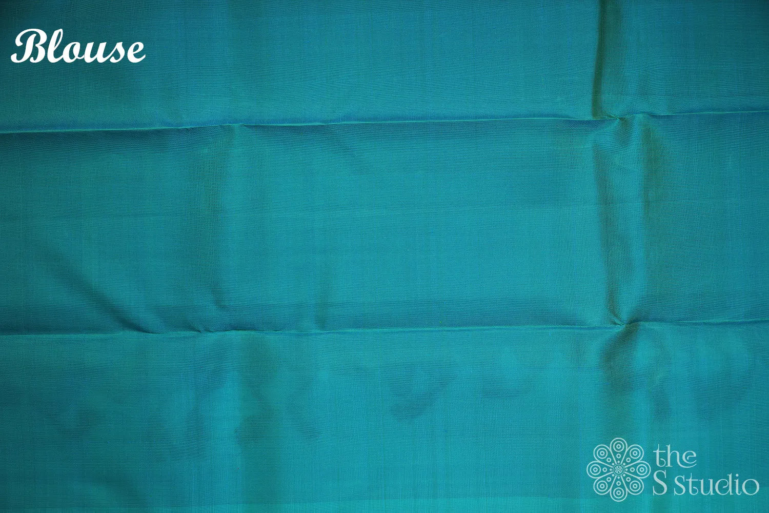 Violet kanchi silk saree with vertical thread lines