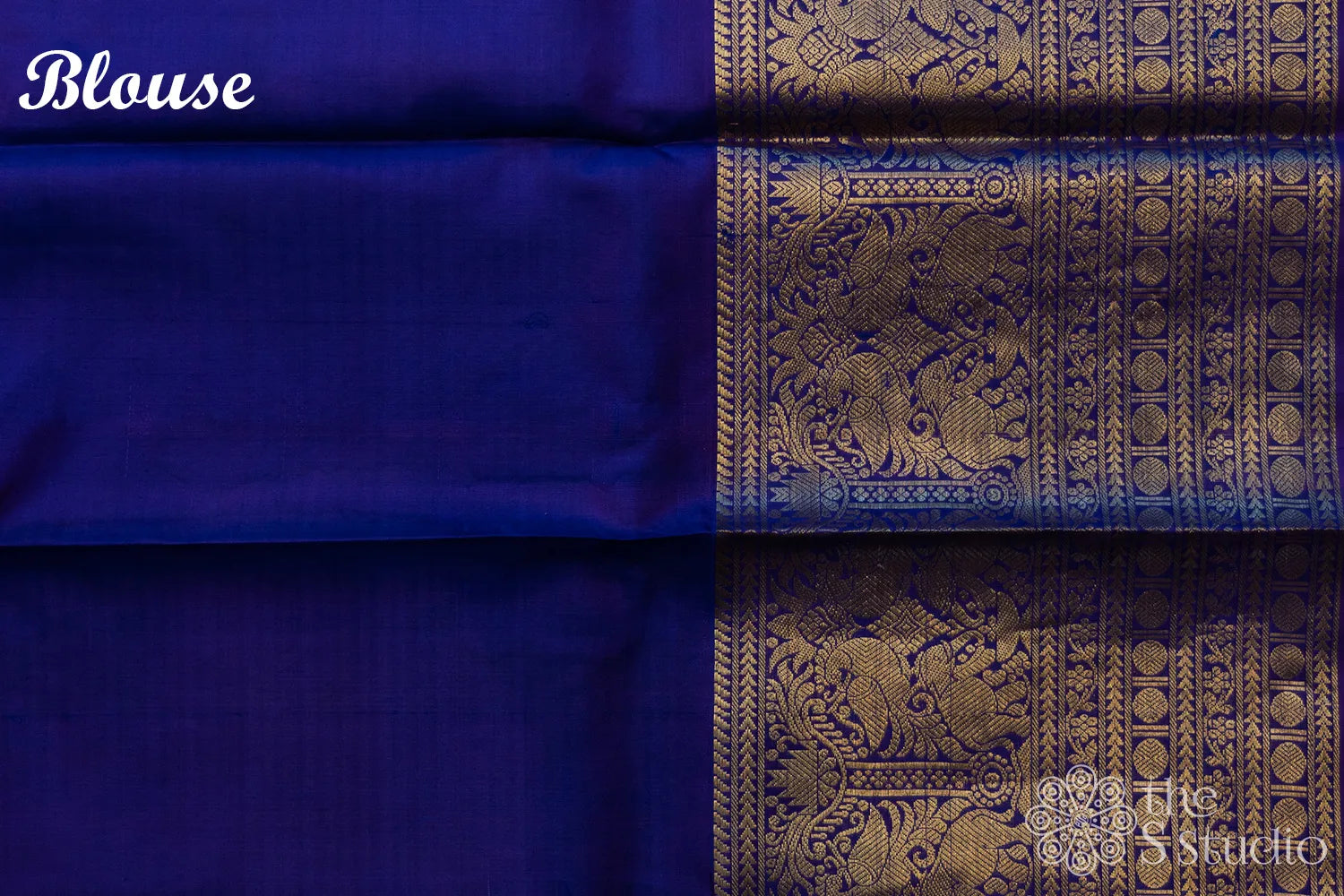 Sandal & Green Gaji: Shop Hand-Printed Silk Saree Magic Online!