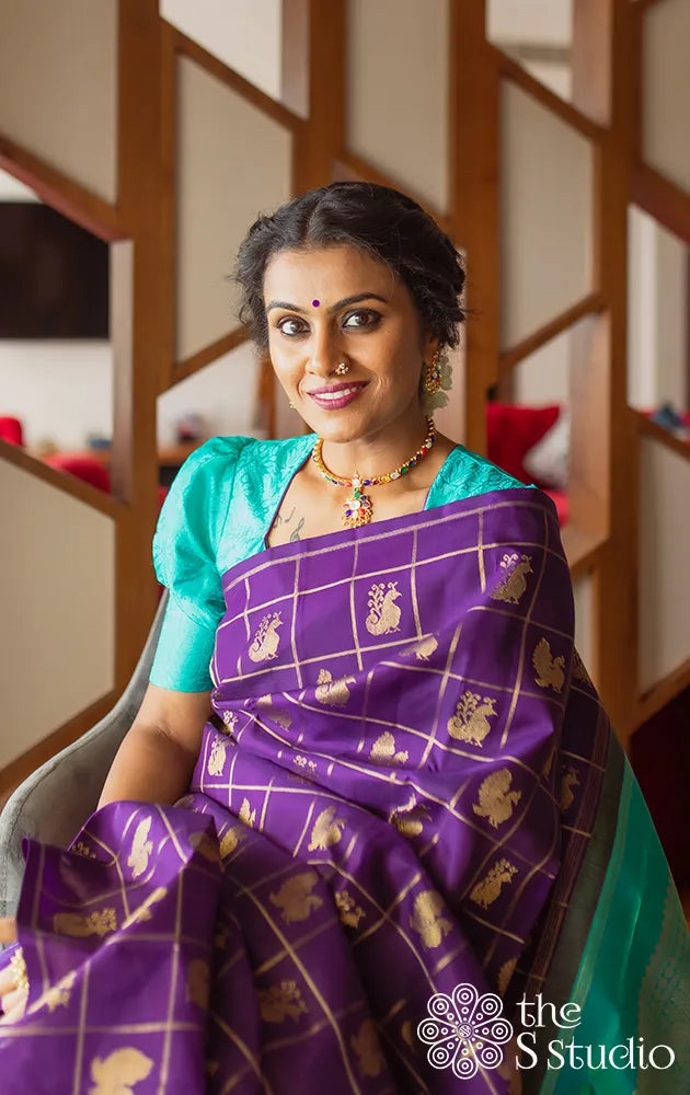 Wedding Wear Kancheepuram Silk Samudrika Pattu Sarees, 6.3 m (with blouse  piece)