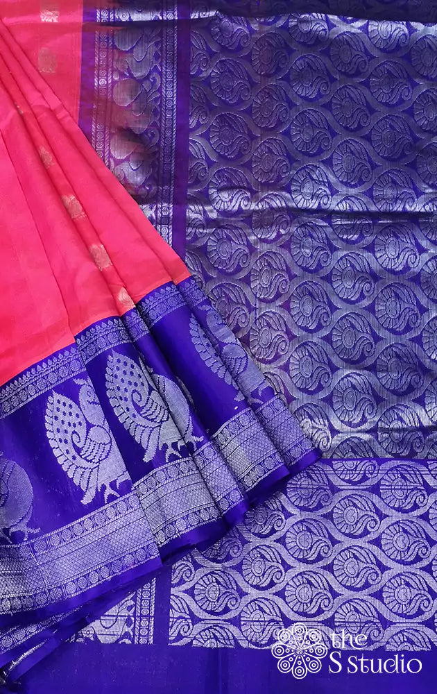 Ahimsa silk cotton korvai border saree - Handloom Cotton Sarees - Silk  Cotton - VIBA SAREES- Buy Online Designer Fashion Sarees in Chennai